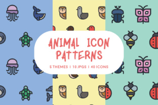 Animal Icon Patterns: Vibrant, Flexible Learning Tools for Early Years Education