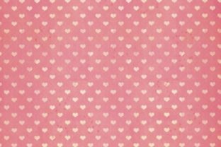 Pink Hearts Wrapping Paper Texture